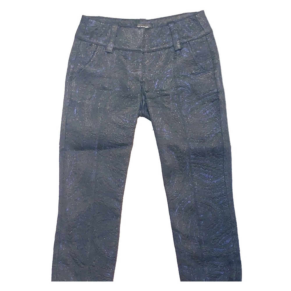 Bebe Crop Brocade Pants